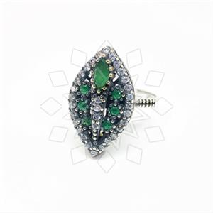 Turkish Silver Cocktail Rings