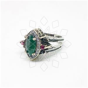 Turkish Silver Cocktail Rings