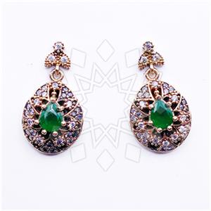 Turkish Silver Single Drop Earrings