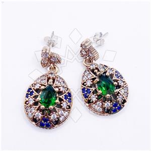 Turkish Silver Single Drop Earrings