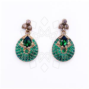 Turkish Silver Single Drop Earrings