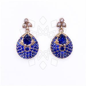 Turkish Silver Single Drop Earrings