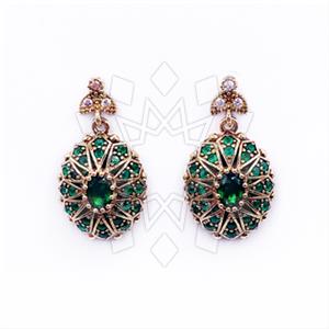 Turkish Silver Single Drop Earrings