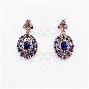 Turkish Silver Single Drop Earrings