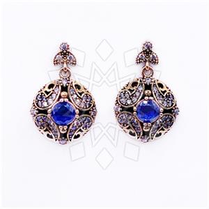 Turkish Silver Single Drop Earrings