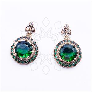 Turkish Silver Single Drop Earrings