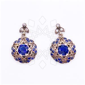 Turkish Silver Single Drop Earrings