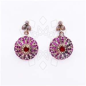 Turkish Silver Single Drop Earrings