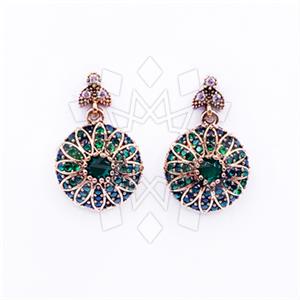 Turkish Silver Single Drop Earrings