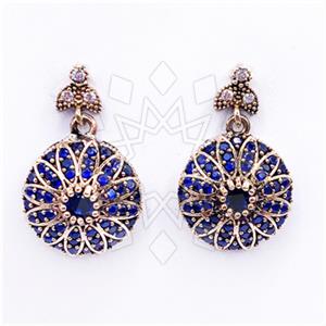 Turkish Silver Single Drop Earrings