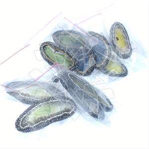 925 Sterling Silver Gem and Crystals Statement Earring