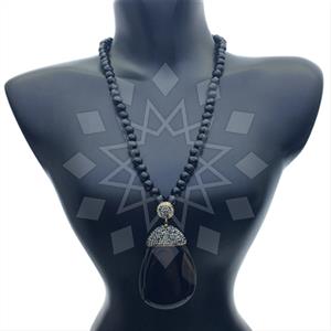 Fashion Gem and Crystals Beaded Necklace