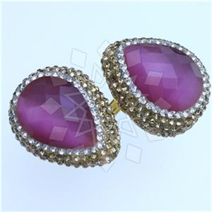 Fashion Double Gemstone Rings