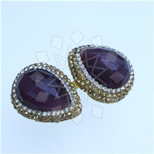 Fashion Double Gemstone Rings