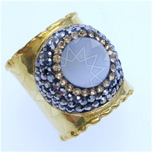 Fashion Gem and Crystals Gemstone Rings