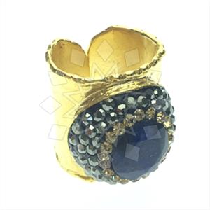 Fashion Gem and Crystals Gemstone Rings