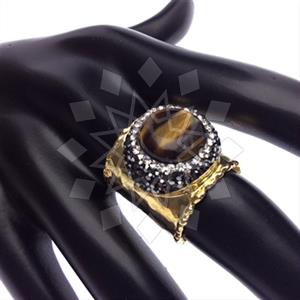 Fashion Gem and Crystals Gemstone Rings