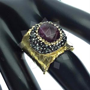 Fashion Gem and Crystals Gemstone Rings