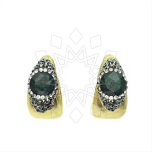 Fashion Gem and Crystals Statement Earring