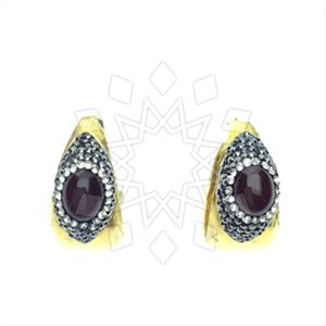 Fashion Gem and Crystals Statement Earring