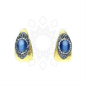 Fashion Gem and Crystals Statement Earring