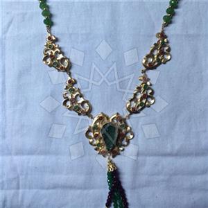 Fashion Handmade Artisan Brass  Statement Necklace