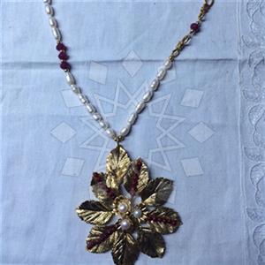 Fashion Handmade Artisan Brass  Statement Necklace