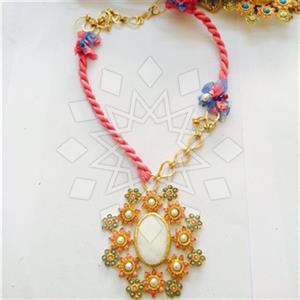 Fashion Handmade Artisan Brass  Statement Necklace