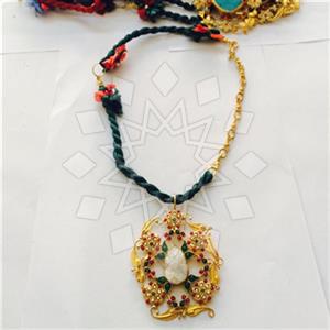 Fashion Handmade Artisan Brass  Statement Necklace