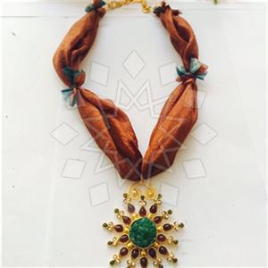 Fashion Handmade Artisan Brass  Statement Necklace