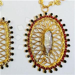 Fashion Handmade Artisan Brass  Statement Necklace