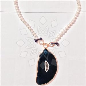 Fashion Handmade Artisan Brass  Statement Necklace