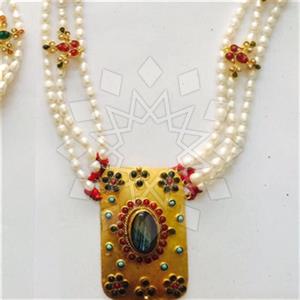 Fashion Handmade Artisan Brass  Statement Necklace