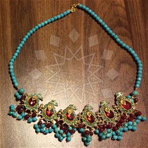 Fashion Handmade Artisan Brass  Statement Necklace