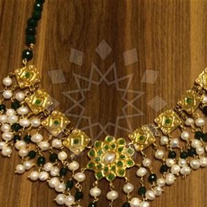 Fashion Handmade Artisan Brass  Statement Necklace