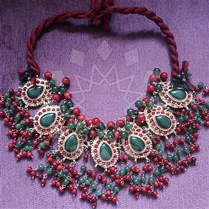 Fashion Handmade Artisan Brass  Statement Necklace