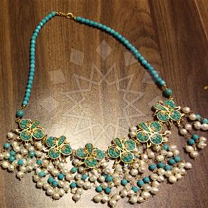 Fashion Handmade Artisan Brass  Statement Necklace