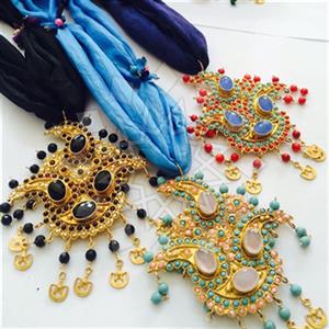 Fashion Handmade Artisan Brass  Statement Necklace