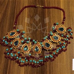 Fashion Handmade Artisan Brass  Statement Necklace