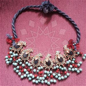 Fashion Handmade Artisan Brass  Statement Necklace