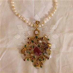 Fashion Handmade Artisan Brass  Statement Necklace