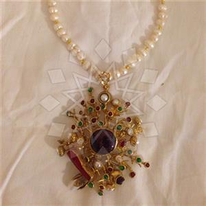 Fashion Handmade Artisan Brass  Statement Necklace