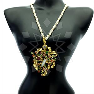 Fashion Handmade Artisan Brass  Statement Necklace