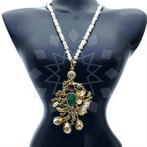 Fashion Handmade Artisan Brass  Statement Necklace