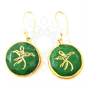 Fashion Handmade Artisan Brass  Single Drop Earrings