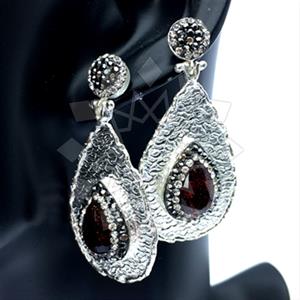 Fashion Gem and Crystals Dangle Earrings