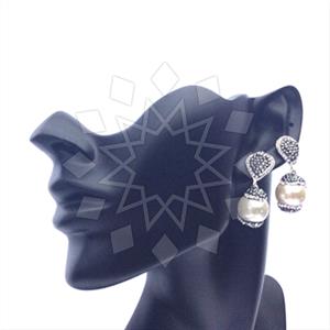 Fashion Gem and Crystals Single Drop Earrings