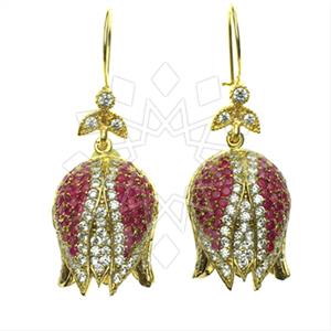 Fashion Flower Statement Earring