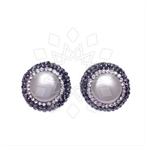 Fashion Gemstone and Crystal  Stud Earrings