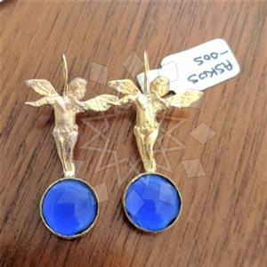 Fashion Handmade Artisan Brass  Dangle Earrings